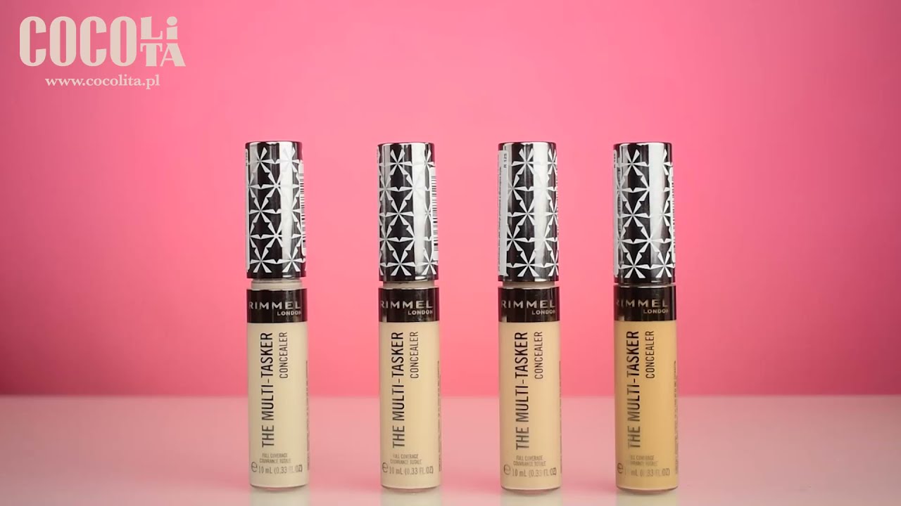 Rimmel The Multi-Tasker Korektor SWATCHE  | COCOLITA.PL