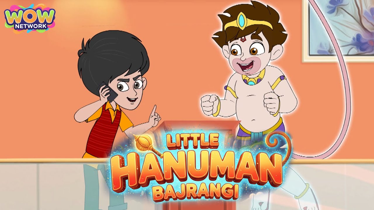 Little Hanuman Bajrangi 02 | Selfie with Bajrangi 🐵📸 | Season 01 | Hindi Cartoon | Wow Network