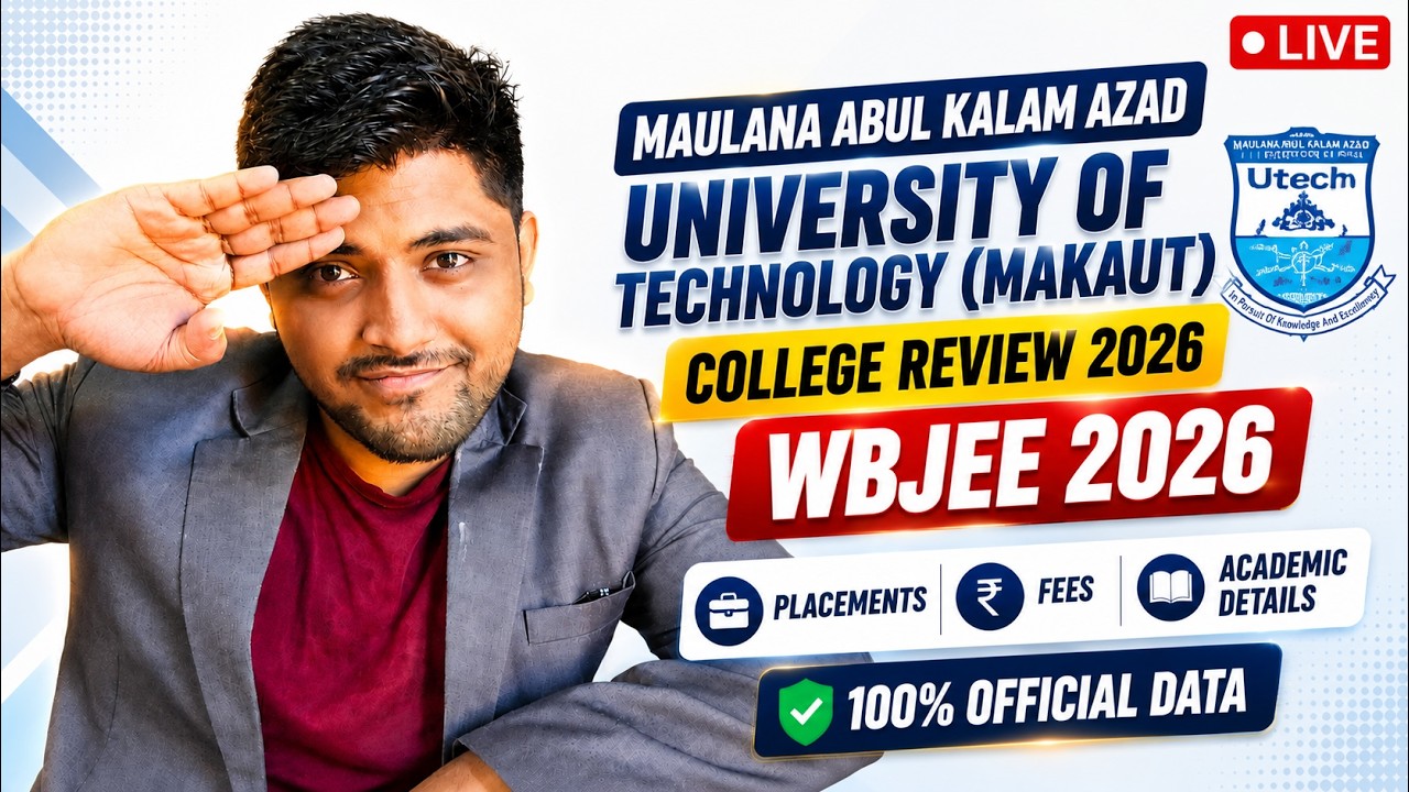 🚨 MAULANA ABUL KALAM AZAD UNIVERSITY OF TECHNOLOGY (MAKAUT) COLLEGE REVIEW 2026 🚨