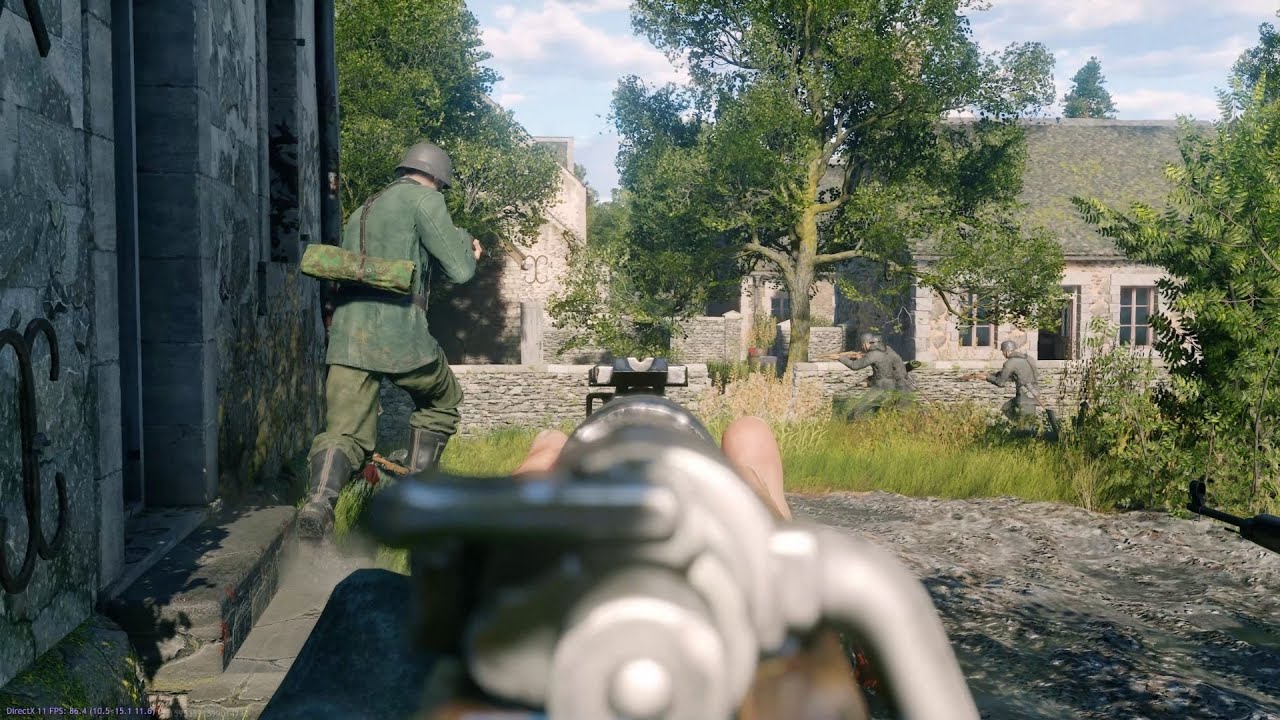 Enlisted with no HUD [4K Ultra Settings]