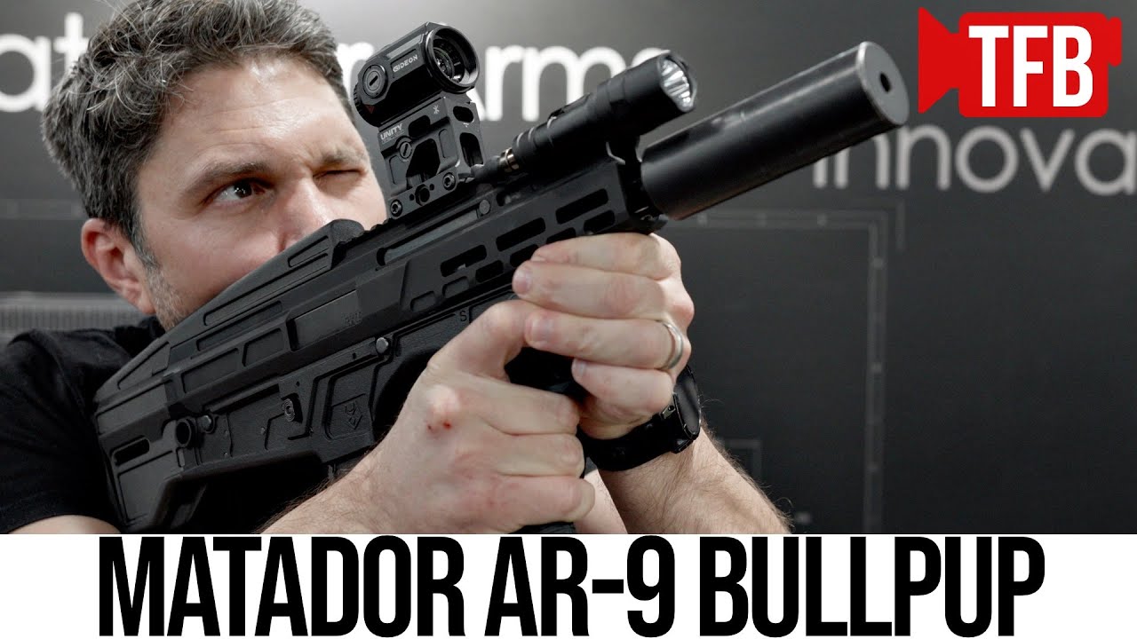 Matador Arms AR-9 Bullpup: эстетичный дизайн, отличный спусковой крючок | SHOT Show 2025