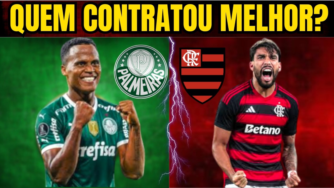 FLAMENGO OU PALMEIRAS? ARIAS X PAQUETÁ: QUEM FEZ O MELHOR NEGÓCIO? | MÍDIA EM DEBATE!