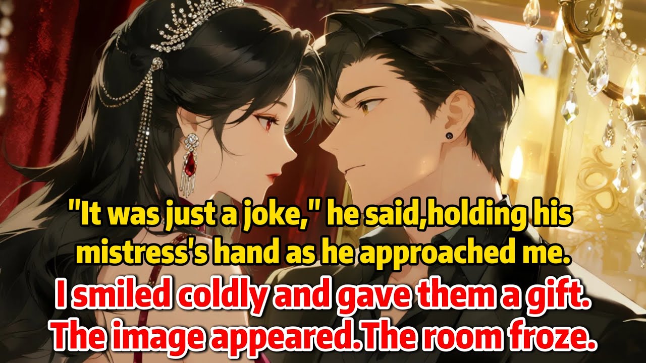 “It was just a joke,” he said,holding his mistress’s hand as he approached me.I smiled coldly and...