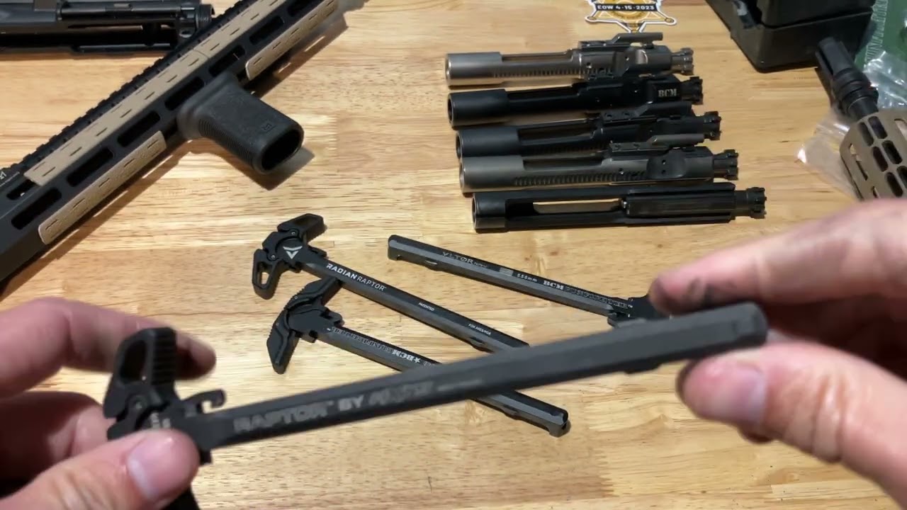 Gear Report: Charging Handles. Which one is right for you? BCM Gunfighter and Raptor