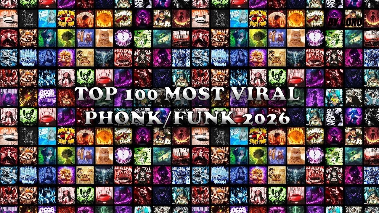 TOP 100 MOST VIRAL  2026  PHONK/FUNK 2026 🎵 PLAYLIST 🎵