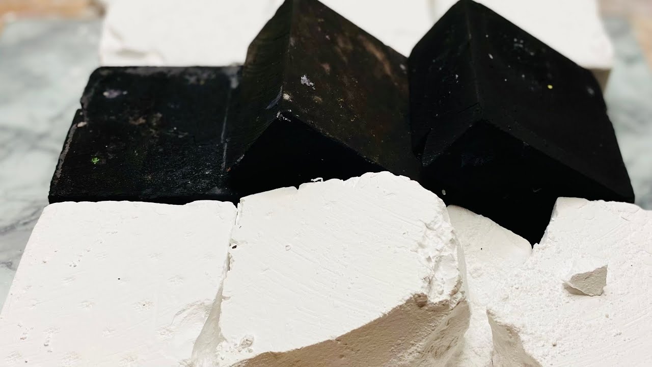 Easy Grip with dyed black Strength Shop | Fresh Blocks Crush | Oddly Satisfying | Sleep aid