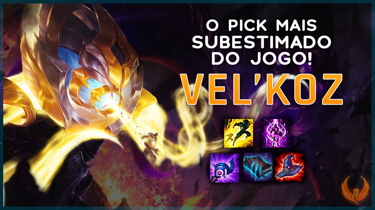 O PICK MAIS SUBESTIMADO DO JOGO *OP ESCONDIDO* - VEL'KOZ MID GAMEPLAY [PT-BR]