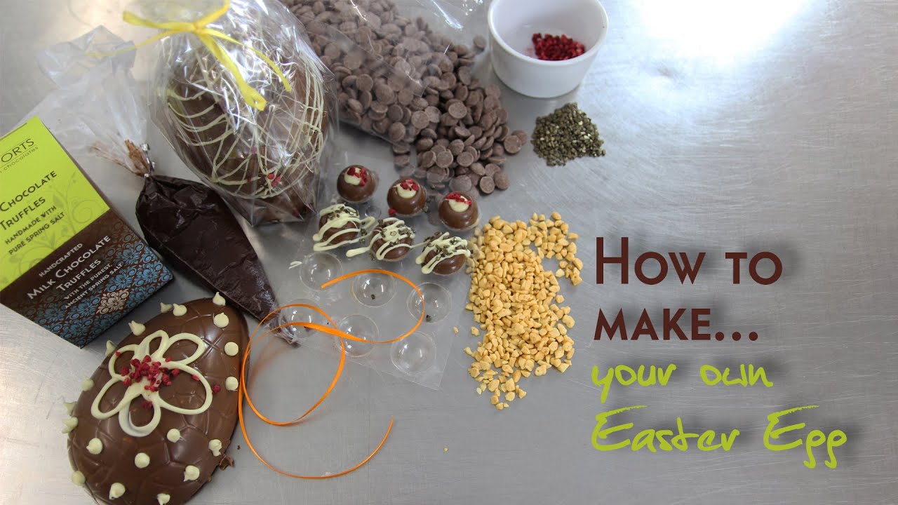 How to make a Chocolate Easter Egg  |  davenportschocolates.co.uk
