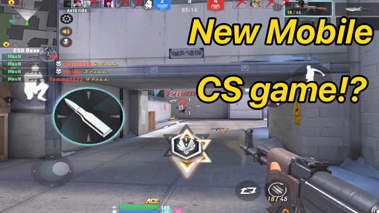 【cross fire mobile!?】New CS game in mobile! Bullet Angel ranked Highlights