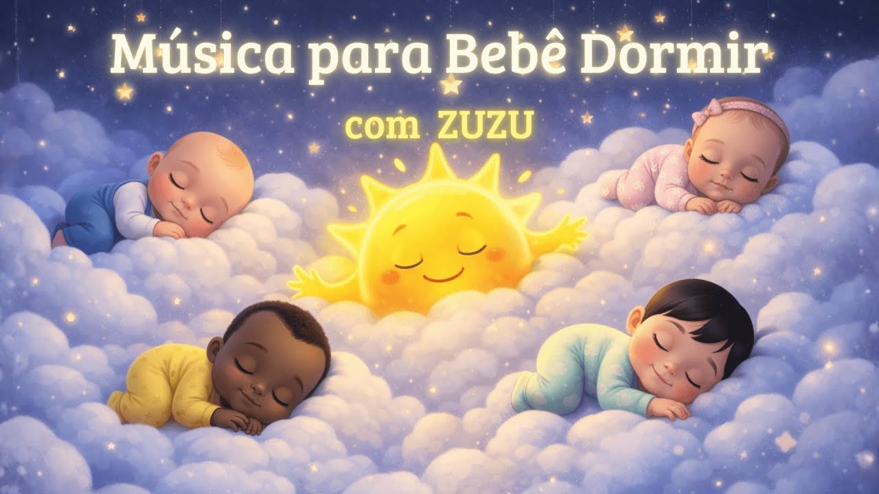Música Calmante para Dormir Bebê 🎶 Canções de Ninar Tranquilas para Sono Profundo Noturno
