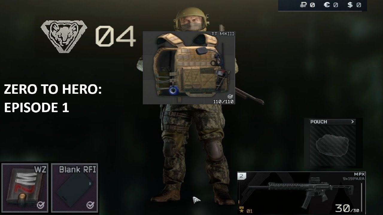TARKOV: HARDCORE ZERO TO HERO EP 1