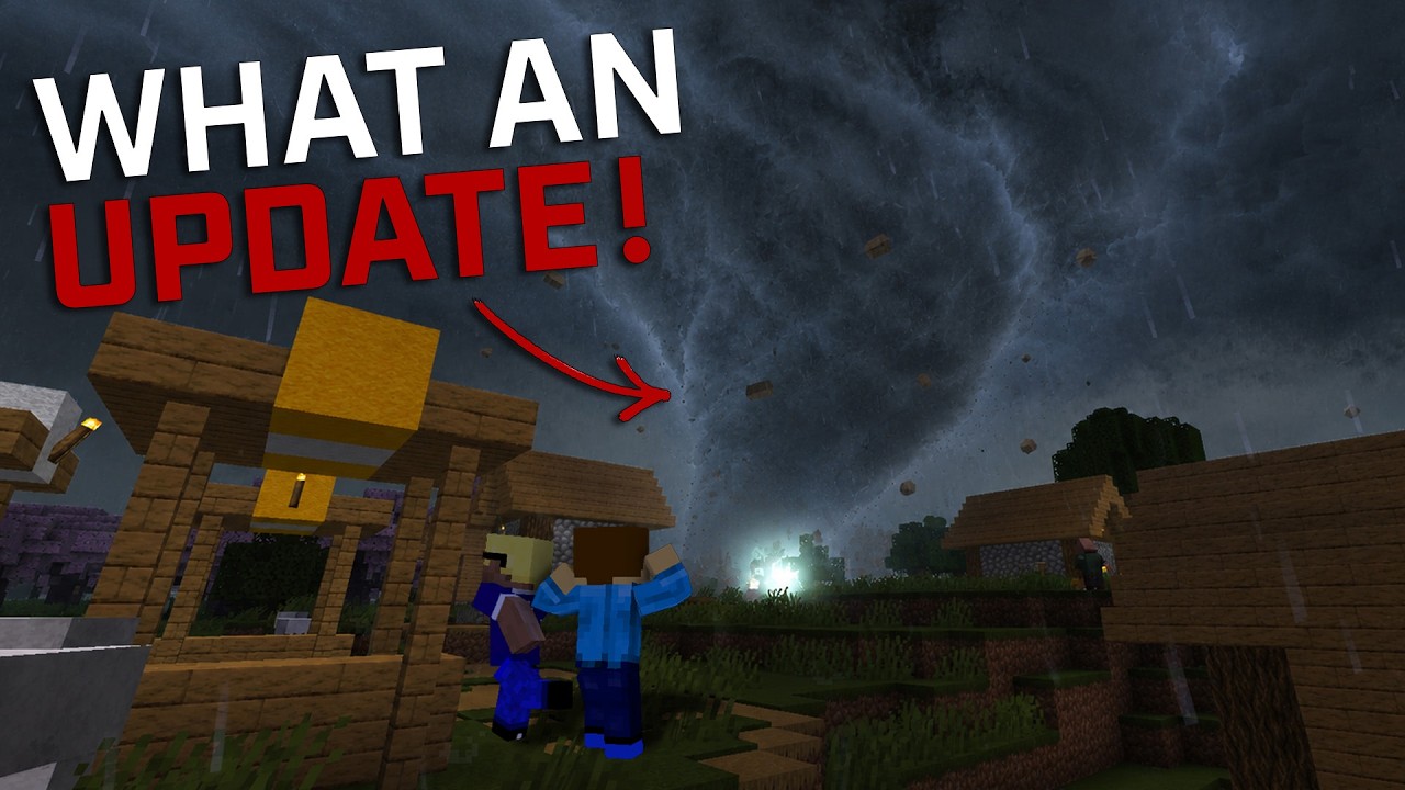Minecraft's EXTREME Weather Mod Just Got BETTER!
