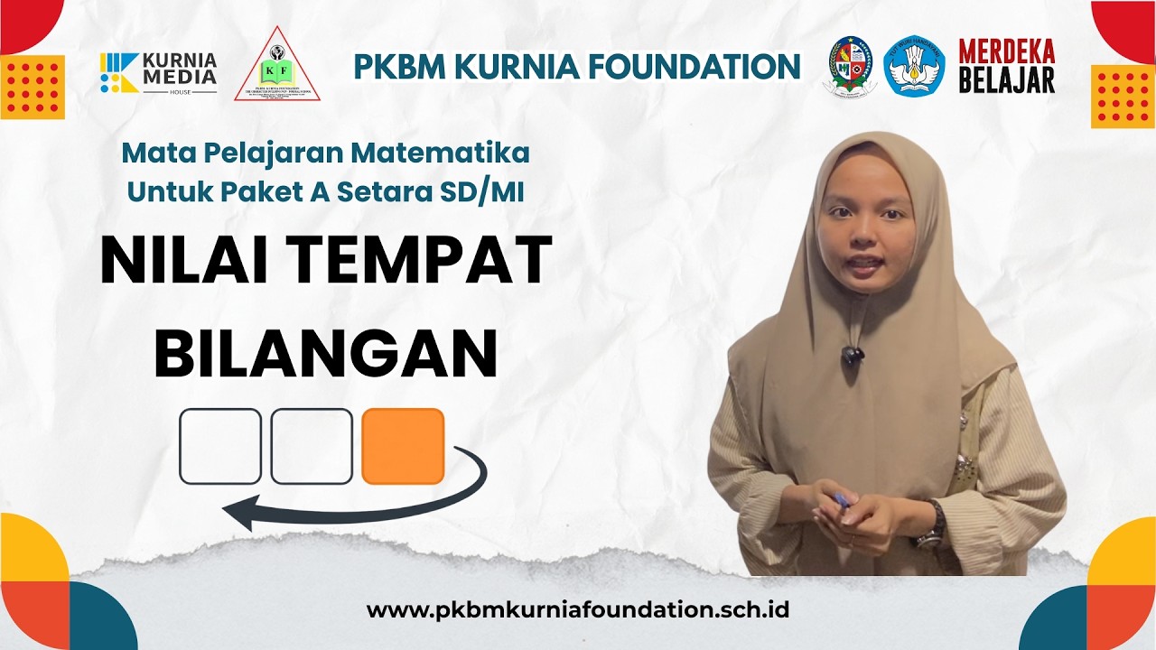 Angka Sama Tapi Nilainya Beda? 😲 Rahasia Nilai Tempat Bilangan | Matematika Paket A Setara SD/MI