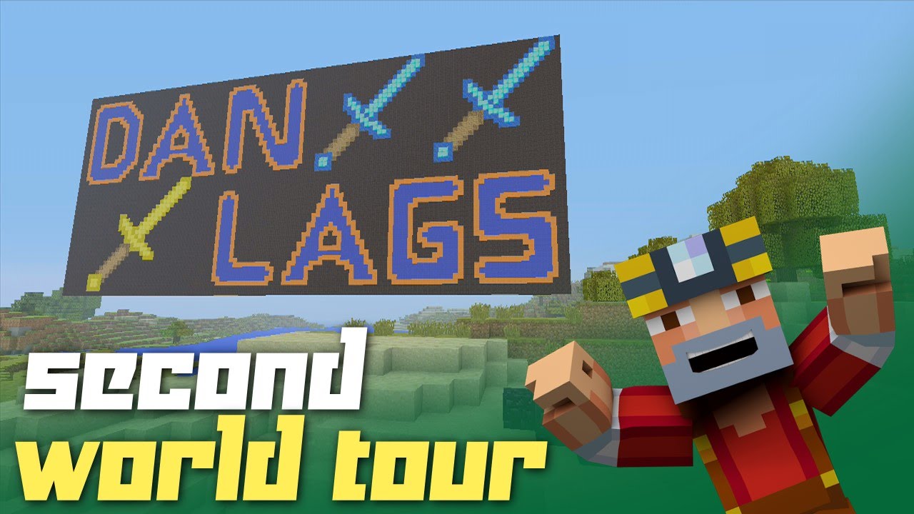 Minecraft Xbox 360: Dan Lags Nostalgia World Tour! (Super Old World)