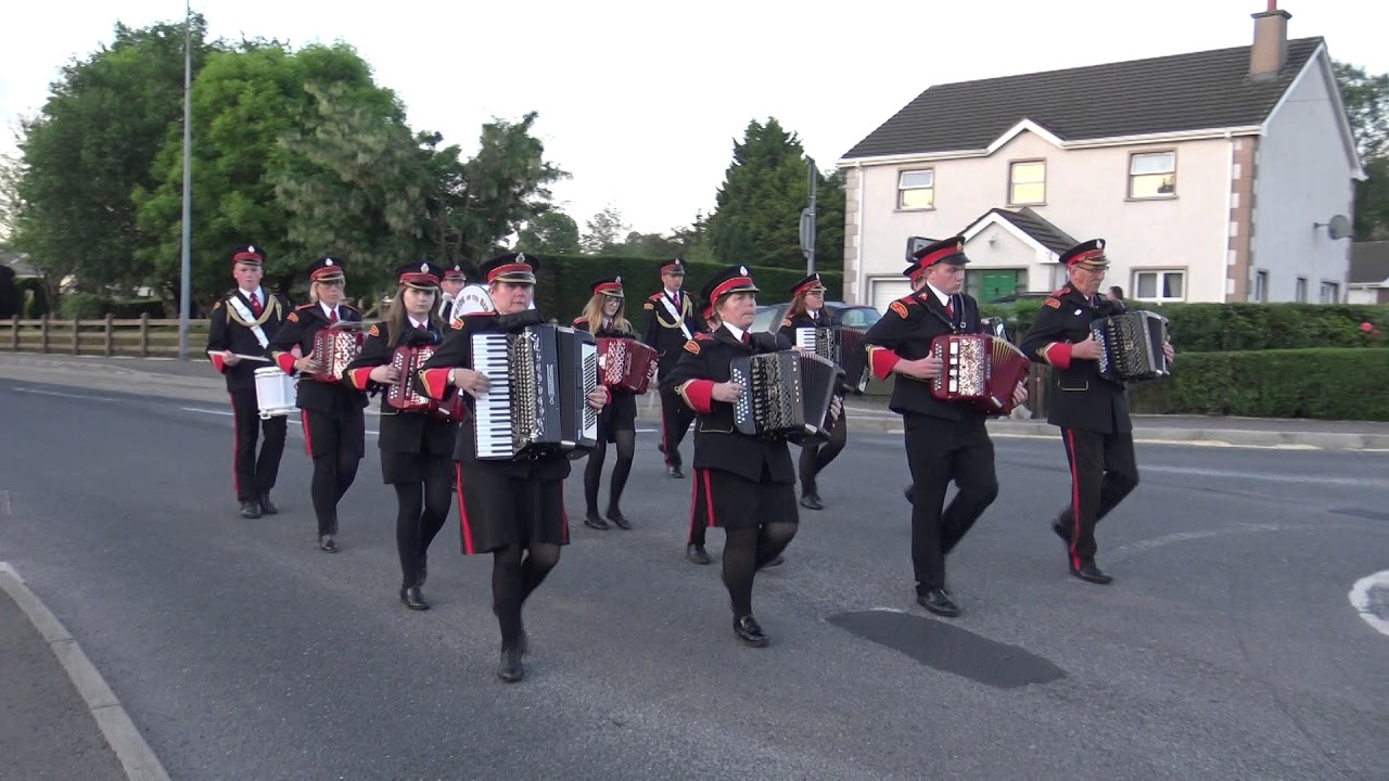 Pride Of The Birches Accordion Band @ Ballinamallard Accordion 2018