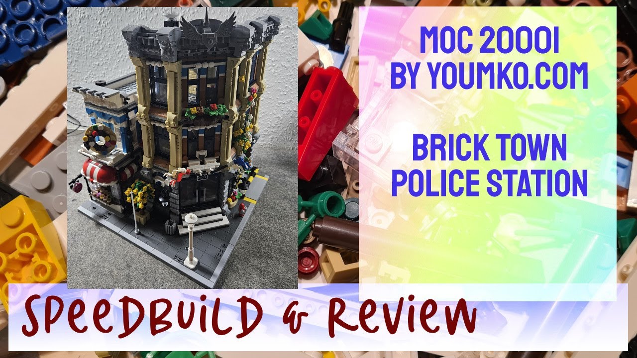 Noch'n MOC - Brick Town Police Station - (20001) feat. youmko.com