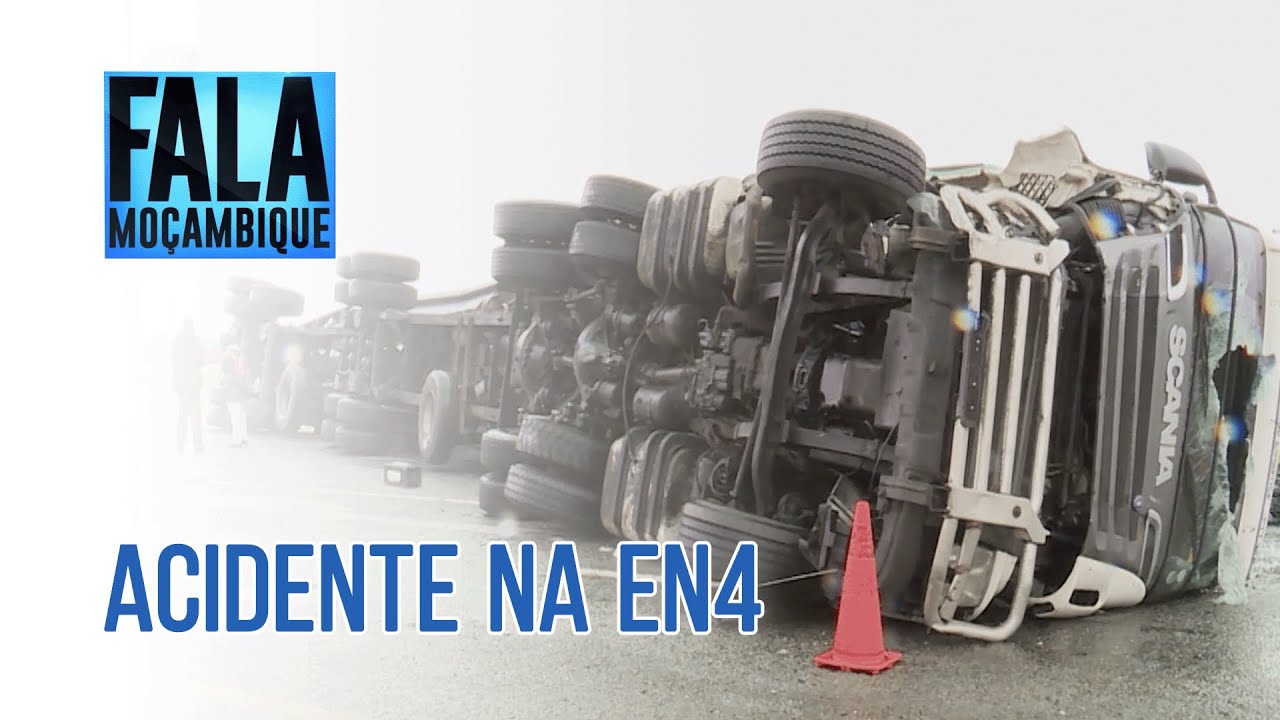 Choque entre camiões provoca feridos graves no cruzamento da Moamba @Fala Moçambique