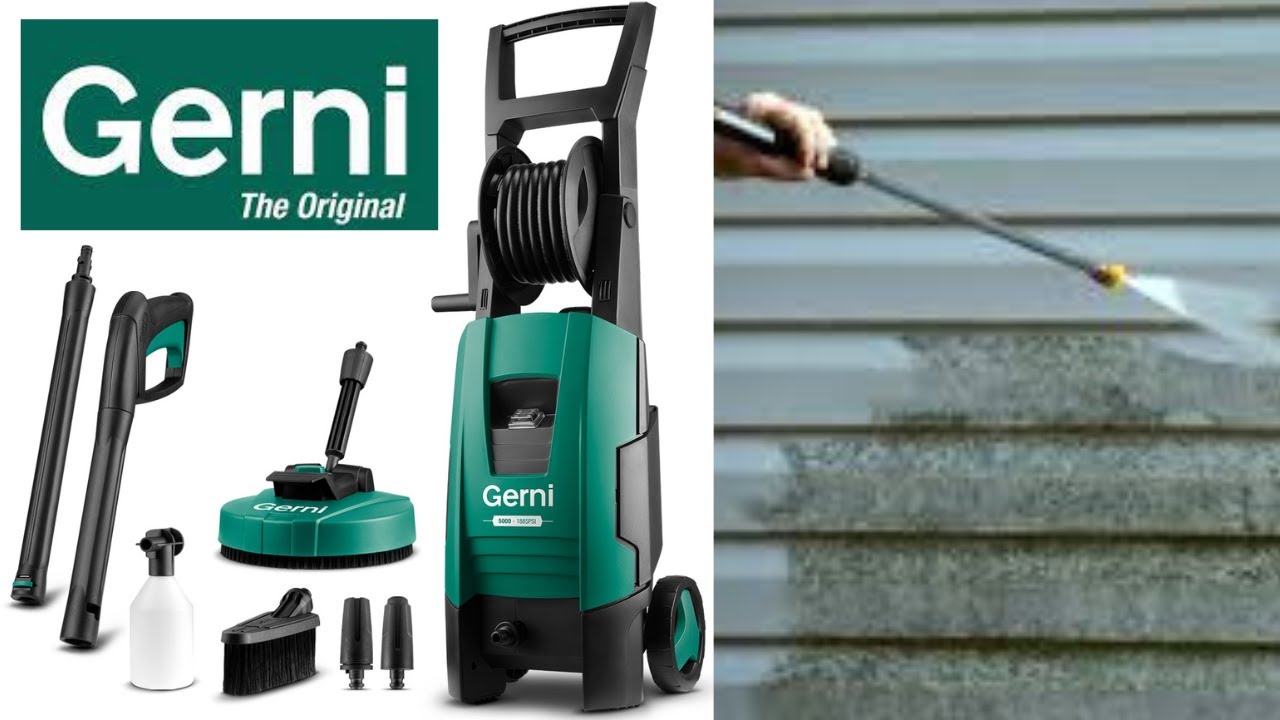Gerni 5000 Pressure Washer Unboxing - First Impressions and Test Run - Bunnings Warehouse