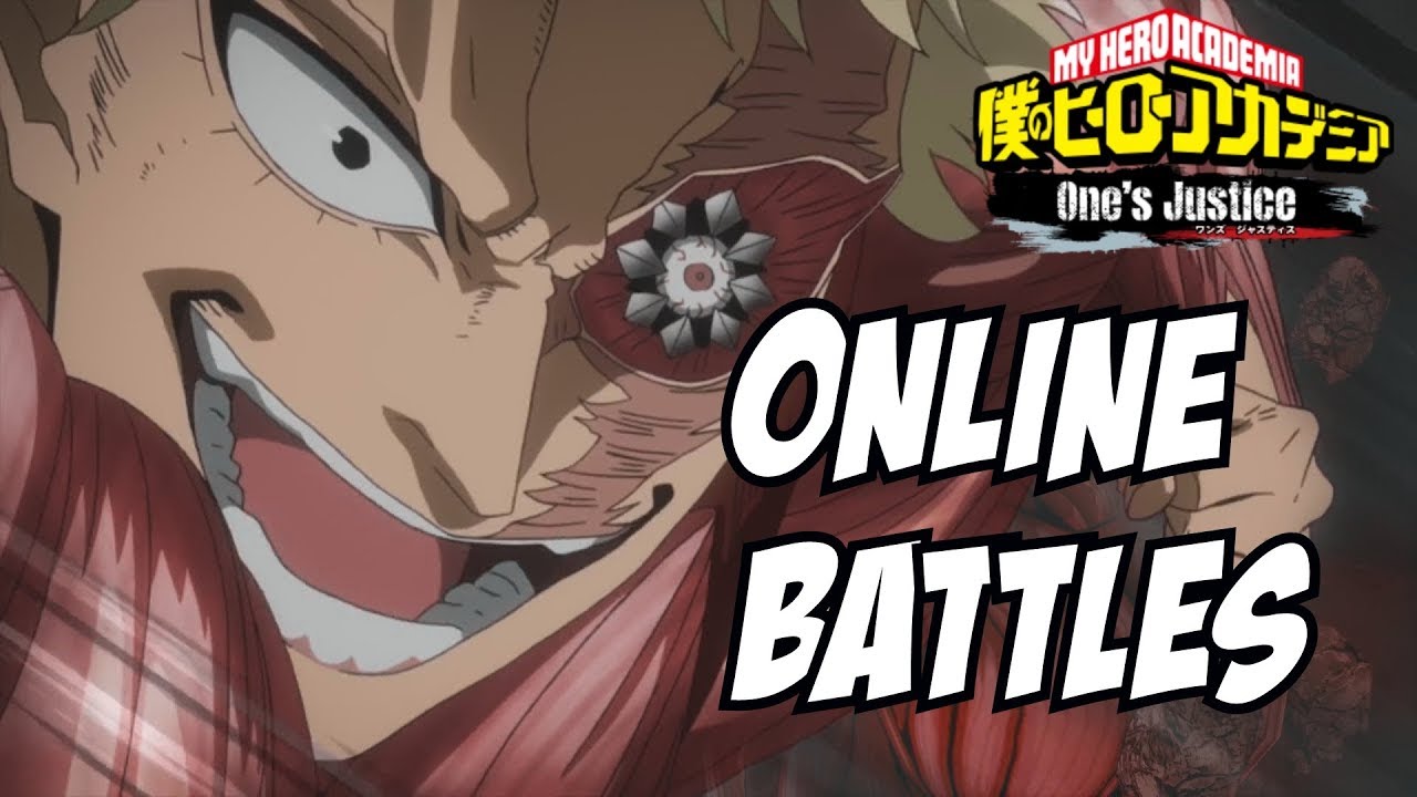My Hero Academia One's Justice: Muscular Buffed Online Battles
