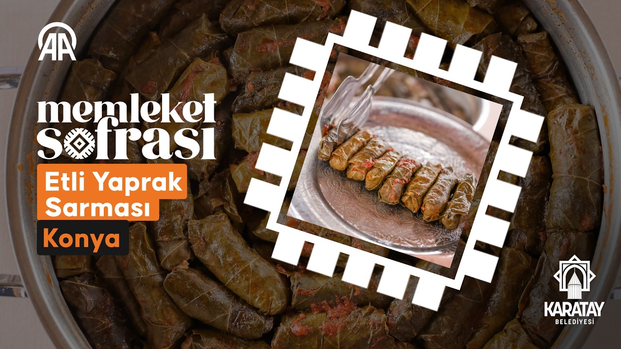 Memleket Sofrası: Etli yaprak sarması