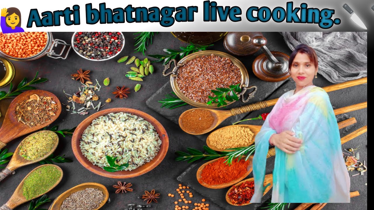 Chane ki daal ke chatpate prathe with Aarti Bhatnagar live.
