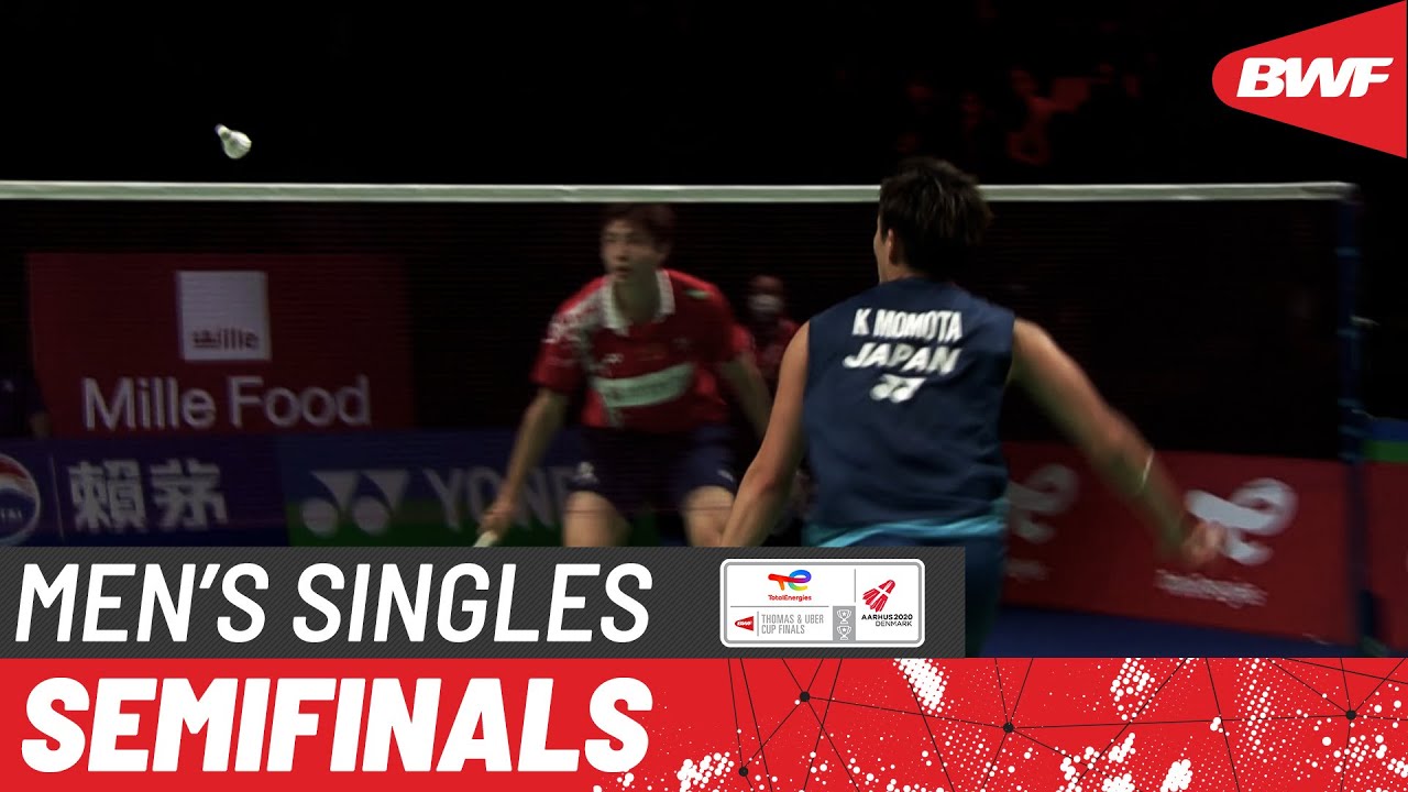 BWF Thomas Cup | Shi Yu Qi (CHN) vs Kento Momota (JPN) | SF