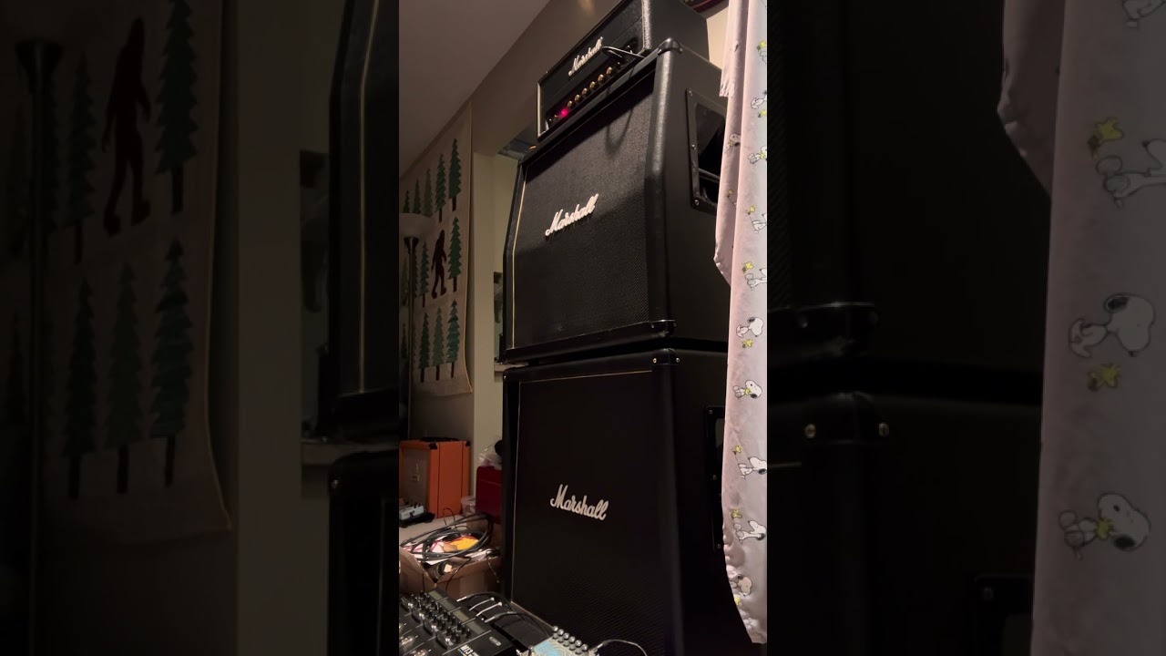 Marshall SV20 Plexi with JHS Little Black Amp Box