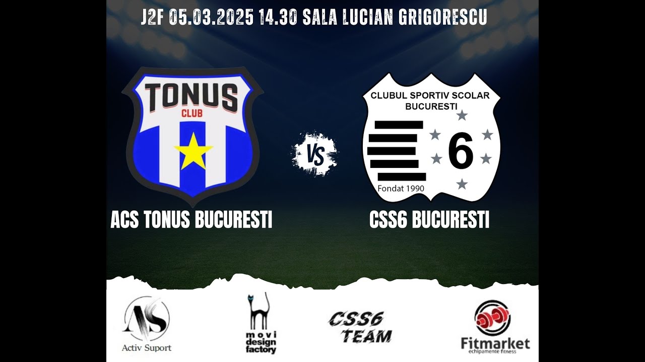 ACS TONUS BUCURESTI - CSS6 BUCURESTI J2