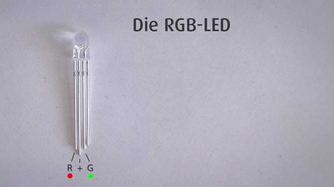 Arduino Tutorial - 7. Die RGB LED - Teil I  (#7)