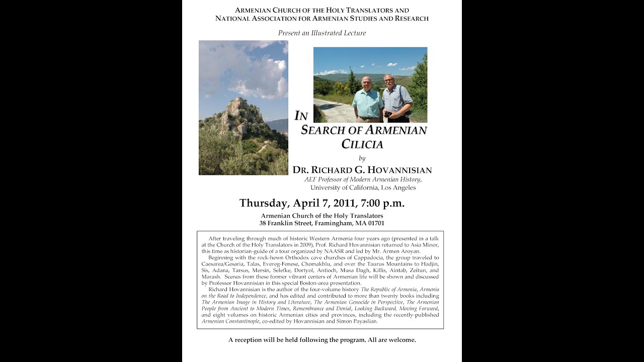 NAASR | Richard Hovannisian | April 17, 2011
