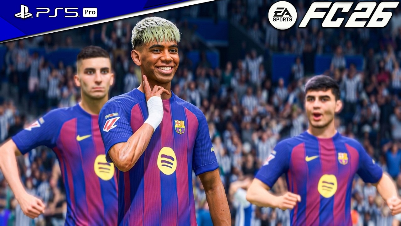 FC 26 - Athletic Club vs. Barcelona - La Liga 25/26 Full Match | PS5™ Pro [4K60]