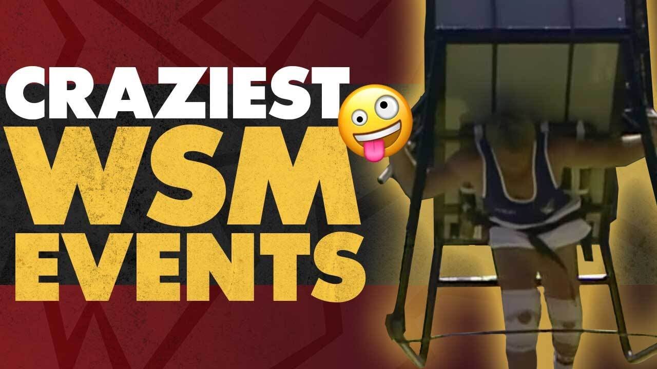 CRAZIEST WSM Events In History | Part 1 | World's Strongest Man