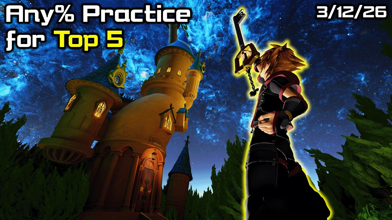 KH3 Any% Practice for Top 5