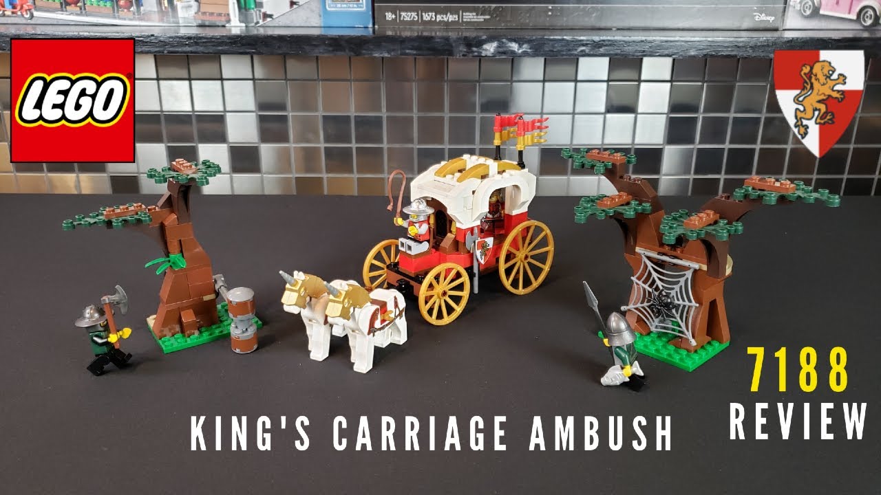 LEGO kingdoms Kings Carriage Ambush 7188 Review!