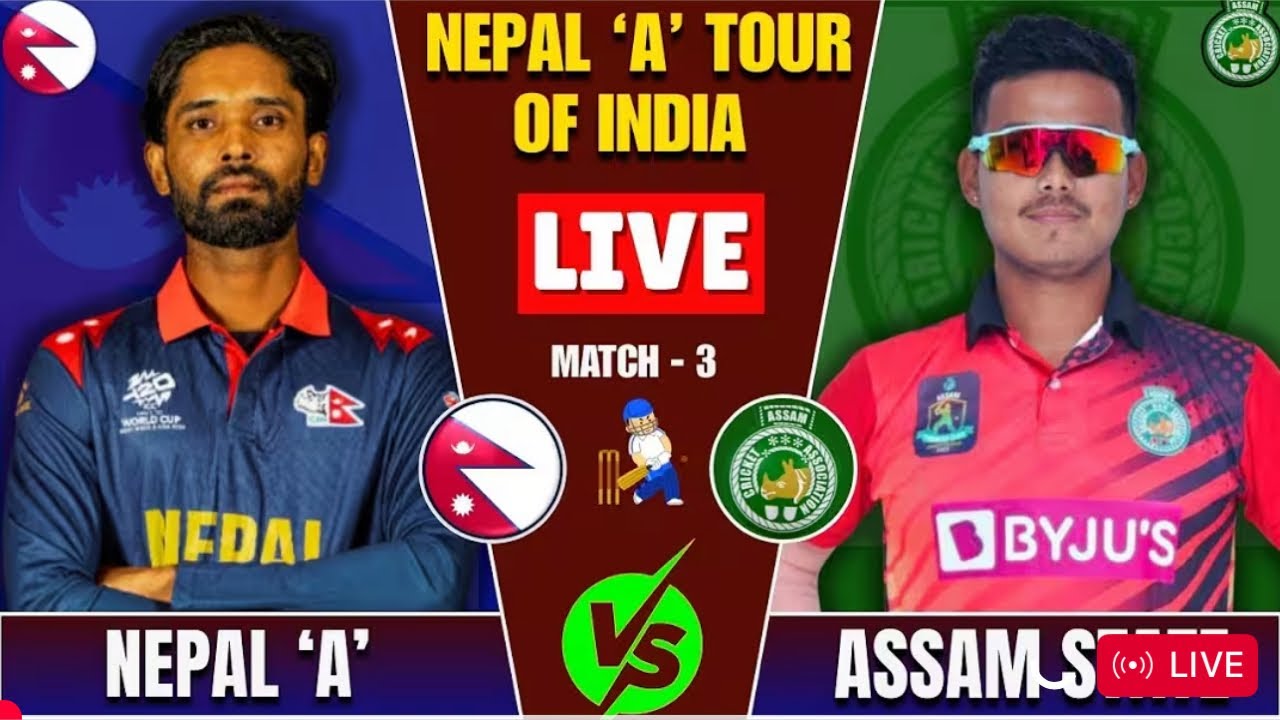 GSB VLOG is live!  Nepal vs assam live mach