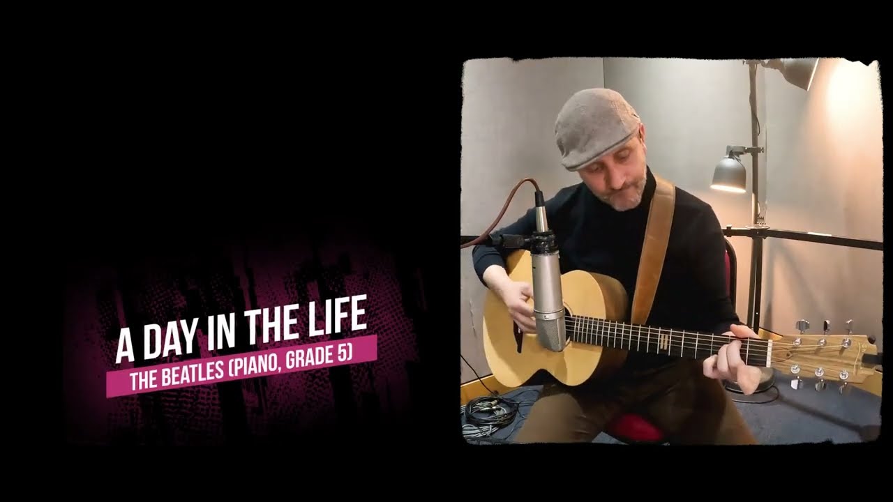 A Day in the Life - The Beatles. (Rockschool Piano Grade 5)