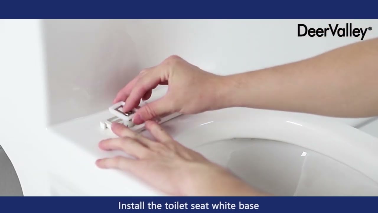 DeerValley One-Piece Toilet Installation (DV-1F52813)