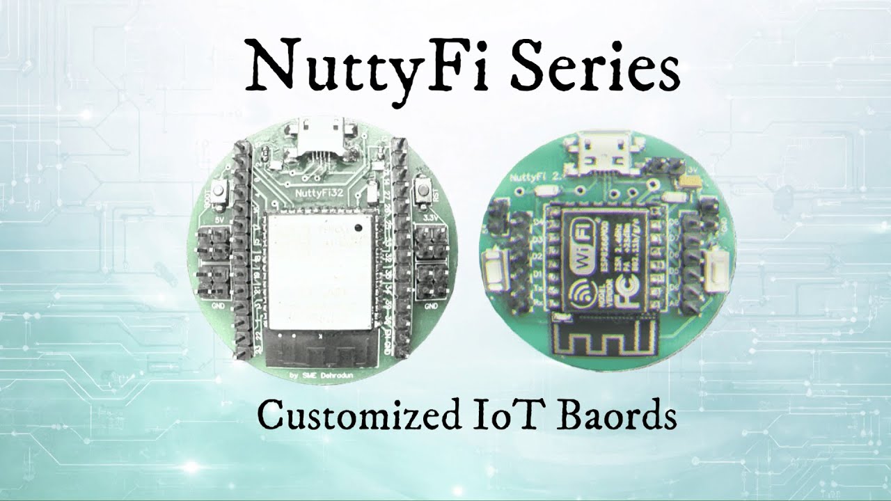 NuttyFi Series | Customized IoT and Power Automation Hardware Platform for real-world Application