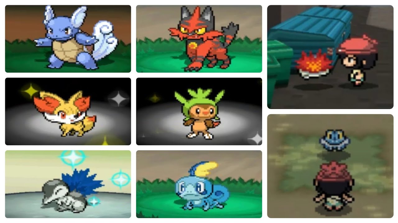 ALL Starter Pokemon Locations in Pokemon Moon Black 2 (v4.2.2)