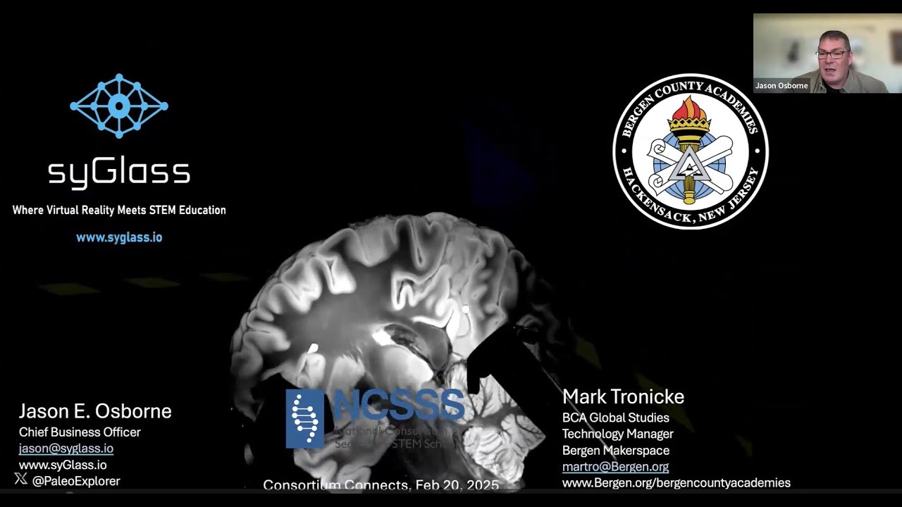 February 20: Curiosity to Career: Virtual Reality in Classrooms and Scientific Exploration (syGlass)