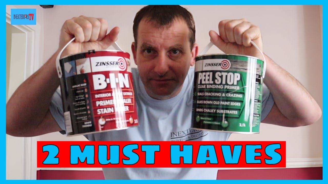 Мусорное ведро Zinsser и Peel stop — мои две самые необходимые вещи.