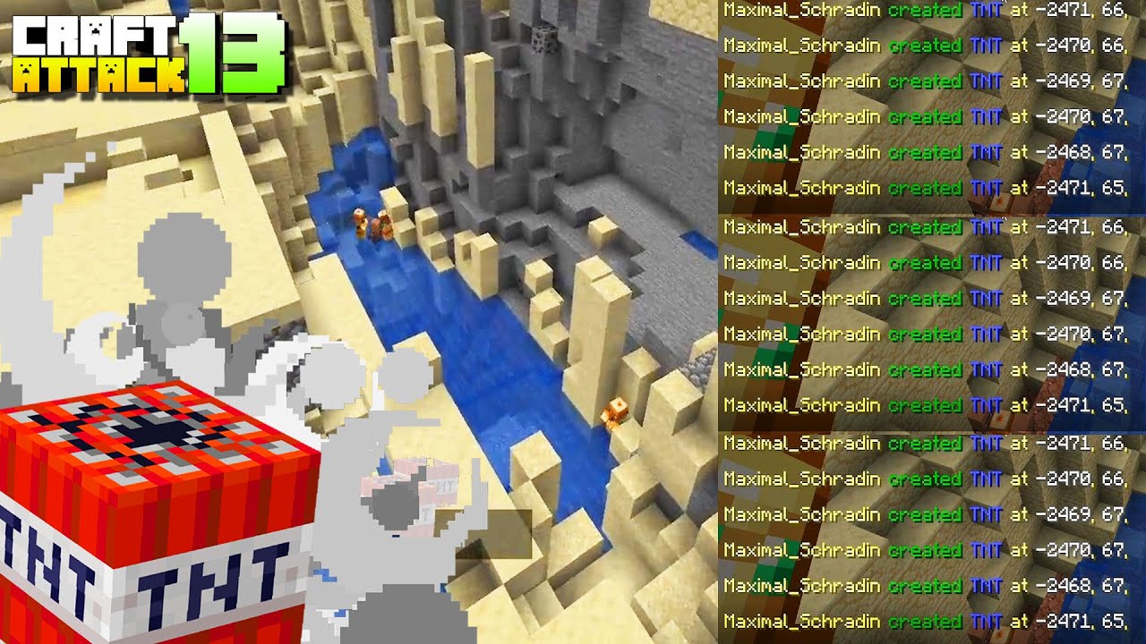 Schradin SPRENGT Blizzors Base! Minecraft Craft Attack 13 #12