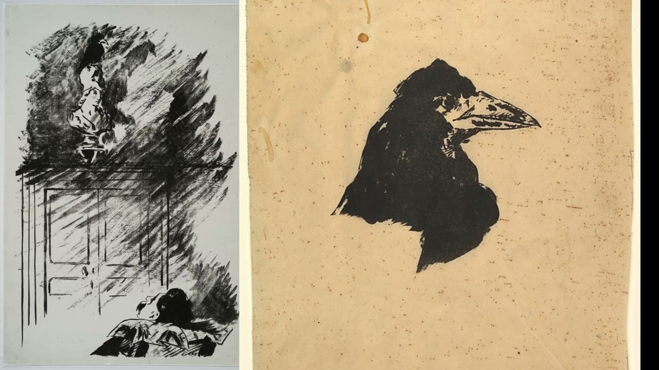 A playlist to read Edgar Allen-Poe to - With rain