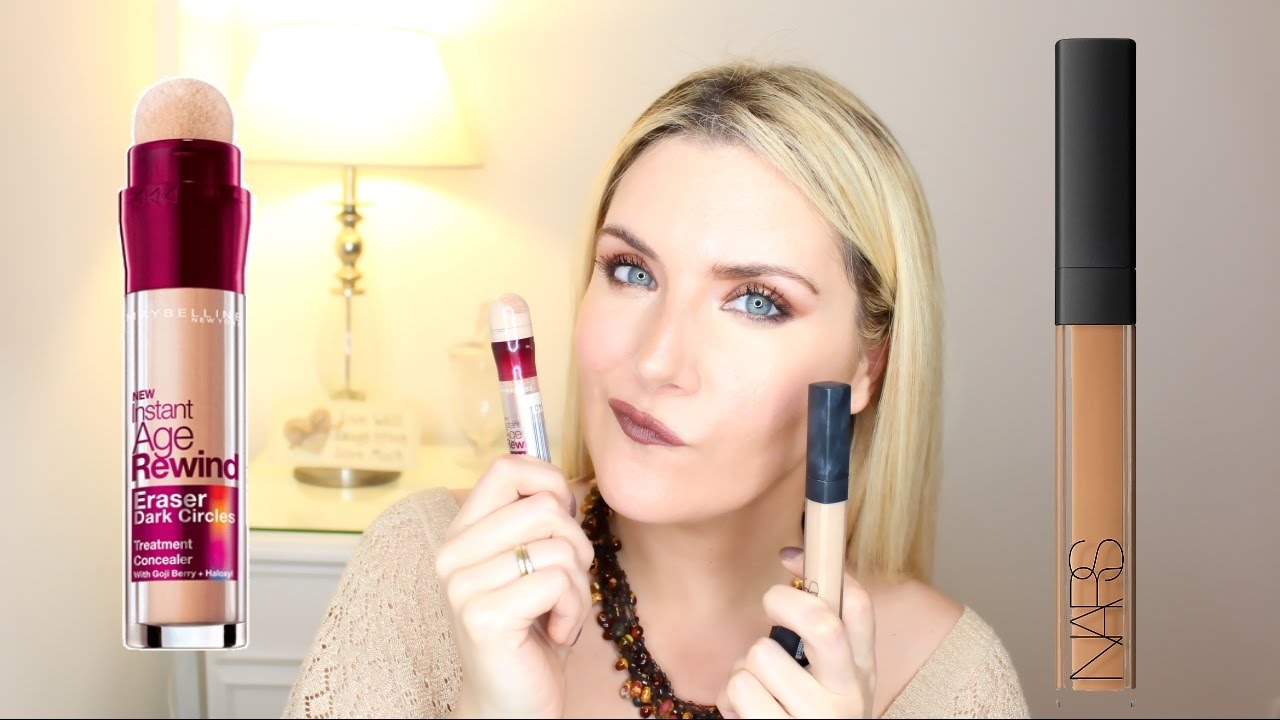 NARS RADIANT CREAMY CONCEALER VS MAYBELLINE AGE REWIND | COMPARISON REVIEW + FIRST IMPRESSIONS