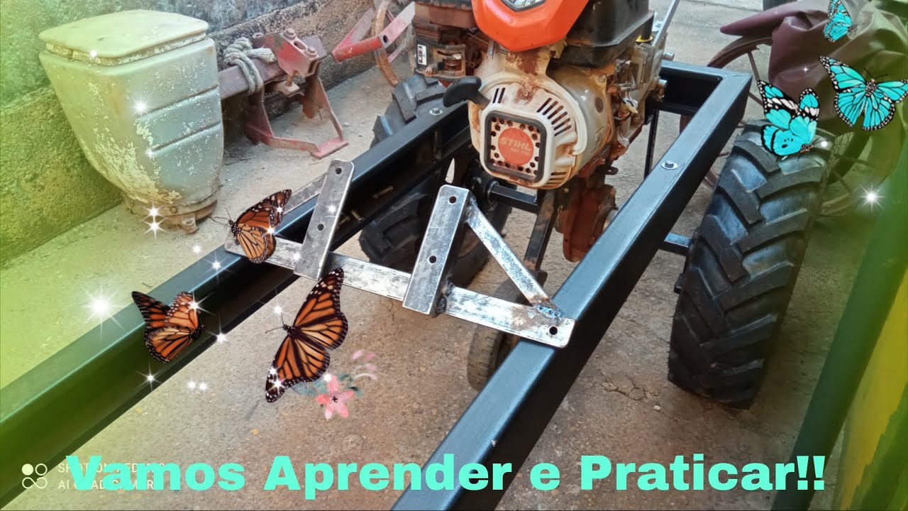 🛠️ Sequência do suporte da frente do motor 🚜