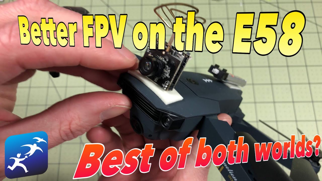 Eachine E58 Mini Mavic с улучшенным FPV от Boldclash