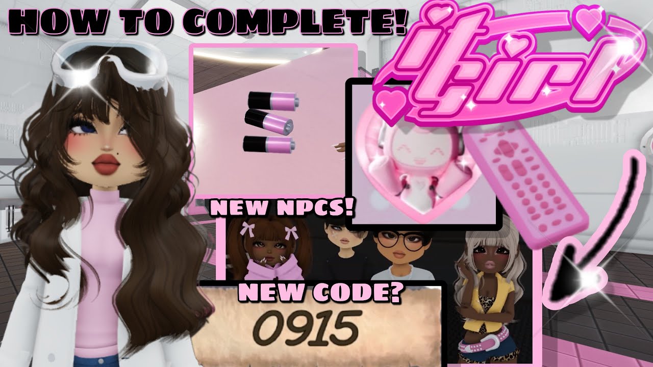 [UPDATE] HOW TO COMPLETE THE BRAND NEW IT GIRL QUEST *free item!*