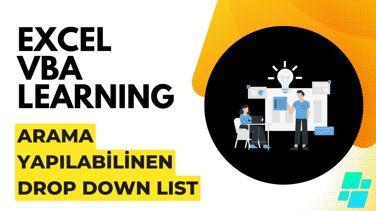 Excel'de arama yapılabilen açılır liste (drop down list-kullanışlı)