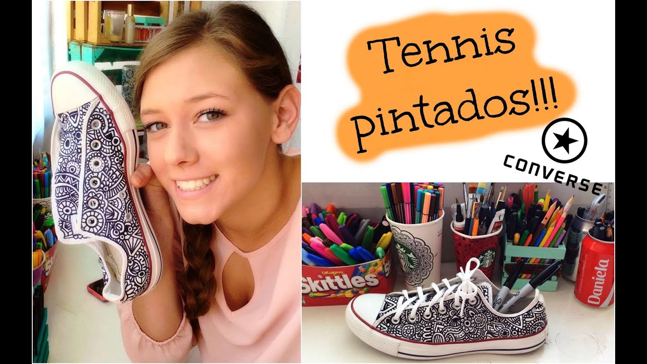 Tennis pintados!