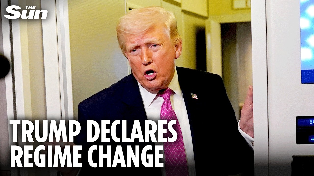 Trump ogłasza &bdquo;zmianę reżimu&rdquo; w Teheranie i m&oacute;wi, że chce &bdquo;odebrać ropę&rdquo; Iranowi